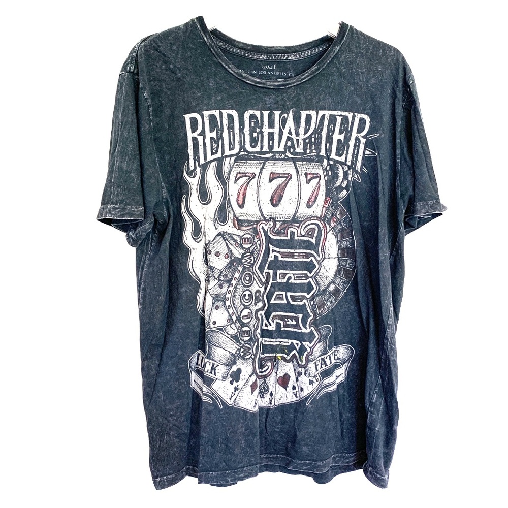 Red Chapter black acid wash 777 Nashville style